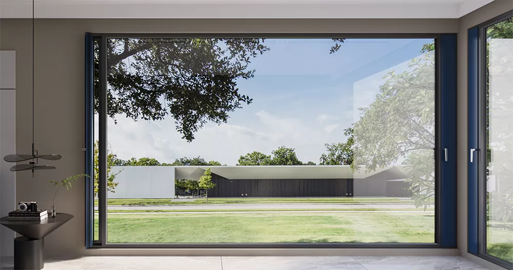 Inovatívne hliníkové okná s mikrovetraním pre moderné obytné a komerčné budovy